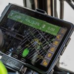 Lännen 8700M kone, L5-Navigaton näyttö